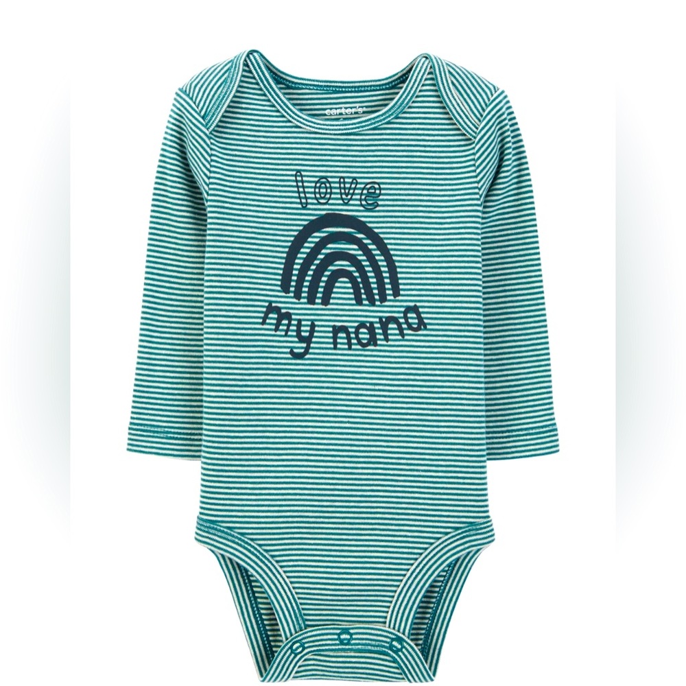 Carter’s Baby Nana Long Sleeve Bodysuit (Never worn) - 3M
